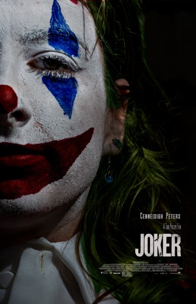 Fake Joker Movie Poster by Cenneidigh Photography