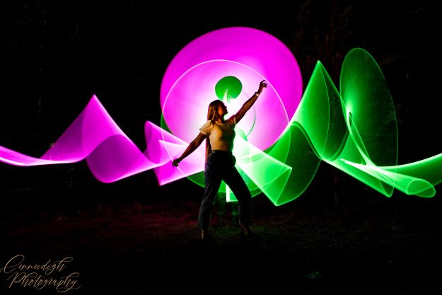Outdoor Light Painting