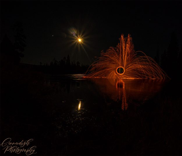 Outdoor Light Painting